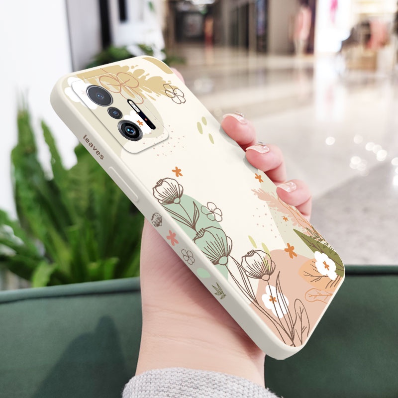 Ốp Điện Thoại Hình Hoa Trái Tim Cho xiaomi mi 13t 12t 11t 10t pro lite mi 9t pro