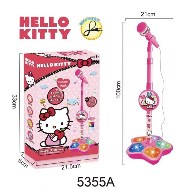 Bộ đồ chơi micro hát karaoke cho bé kết nối với điện thoại,Micro phát nhạc tích hợp loa cho bé. Bé cùng hát.