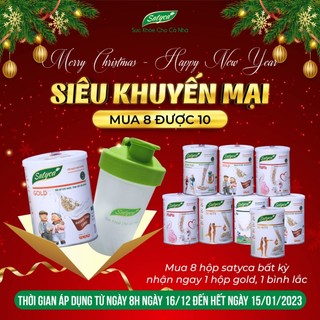 Sữa hạt - Sữa yến mạch dinh dưỡng Satyca cho mọi lứa tuổi