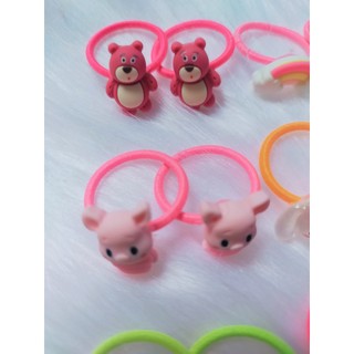 [Chọn Mẫu] Set 2 dây buộc tóc cho bé cột 2 chùm - dây cột tóc bé gái (1 cặp)