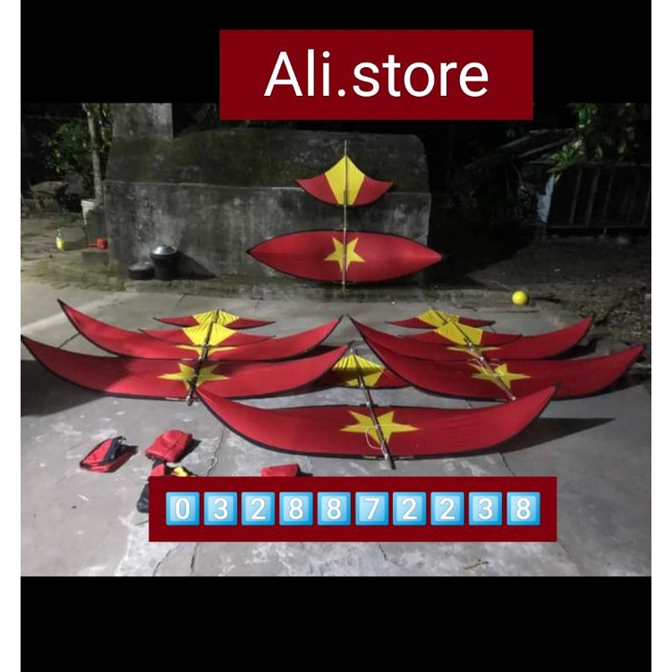 Diều sáo giá rẻ màu tùy chọn 1,5m 2m