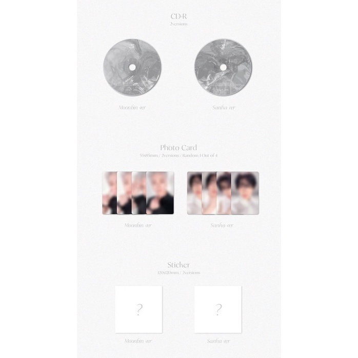 MOONBIN & SANHA  Mini 3rd Album  DIGIPACK Version