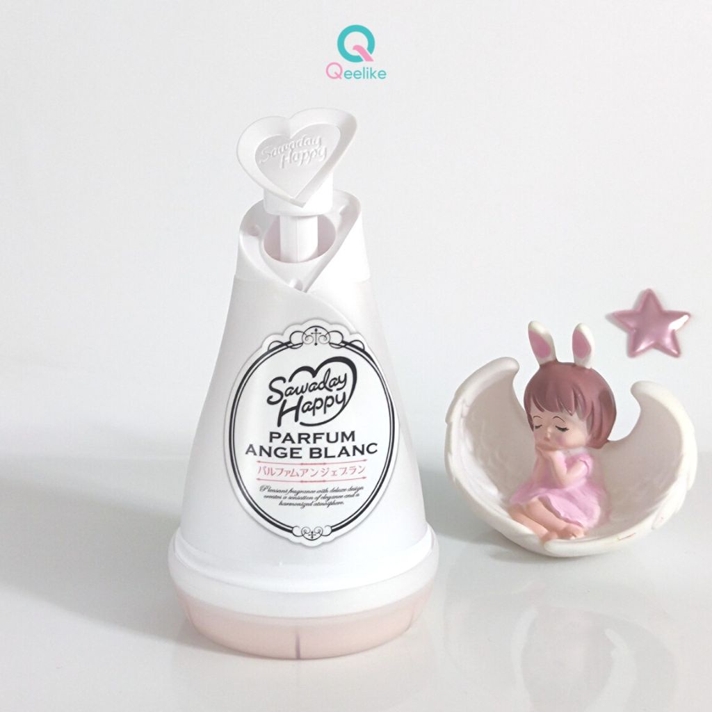 Sáp thơm phòng ngủ, thơm tủ quần áo Sawaday Happy Nhật Bản, khử mùi nhà vệ sinh hương thơm dịu nhẹ và bền lâu