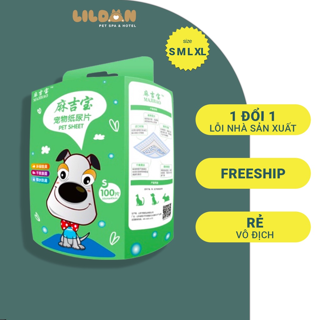 MAJIBAO Tã Lót Chuồng - Tã Lót Vệ Sinh Cho Thú Cưng Siêu Thấm Hút