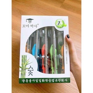 BÀN CHẢI ĐÁNH RĂNG THAN TRE