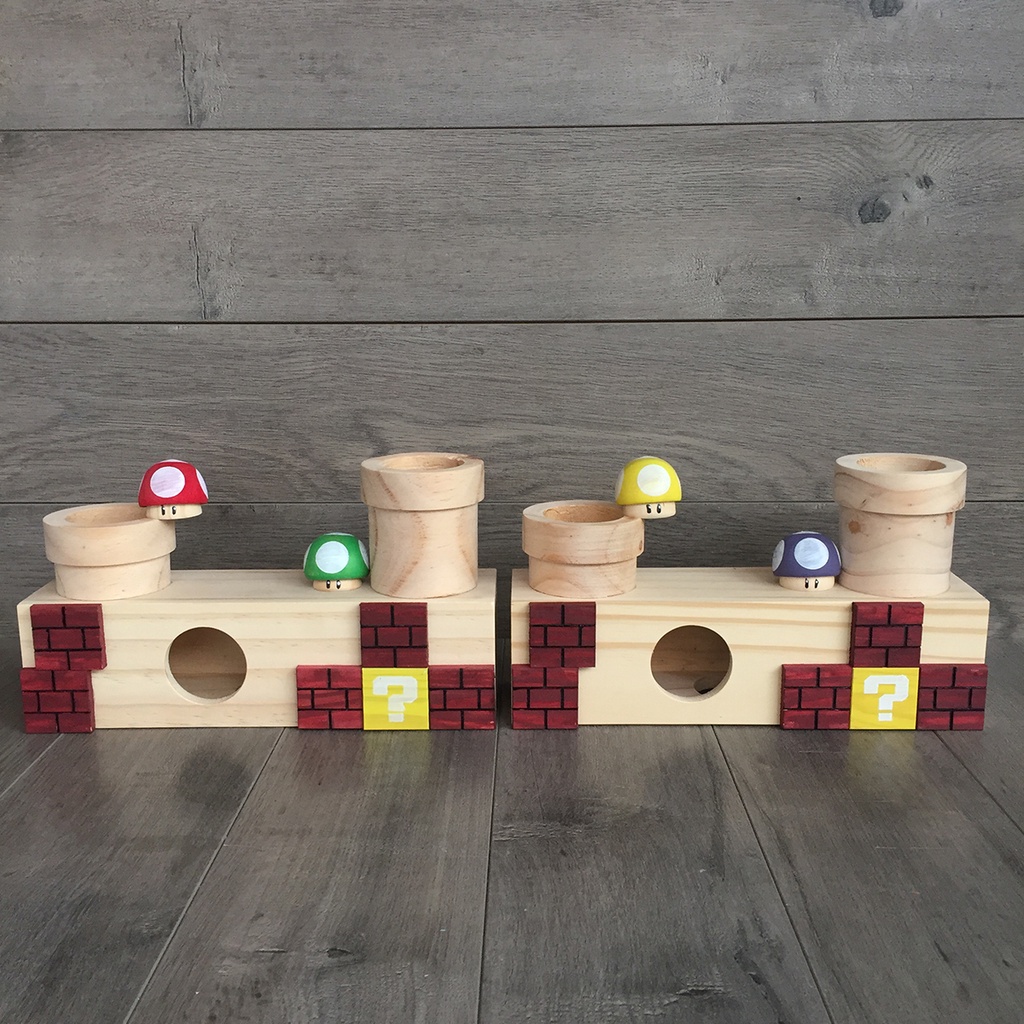 Ống chui nấm Mario cho chuồng nuôi hamster