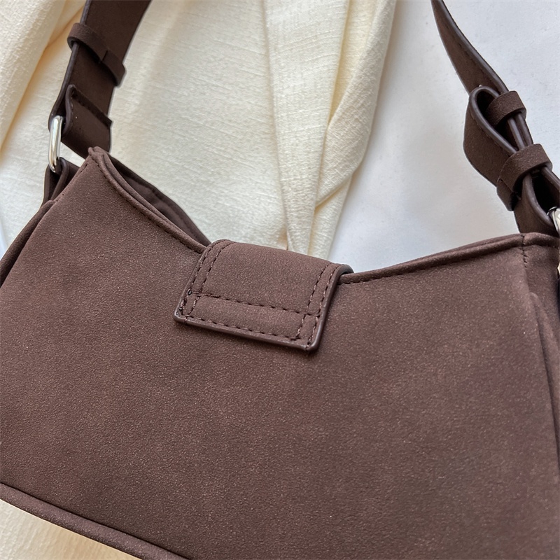 Túi đeo vai CHAIKA KILTER da PU màu trơn phong cách Anh Quốc cổ điển thời trang chất lượng cao dành cho nữ