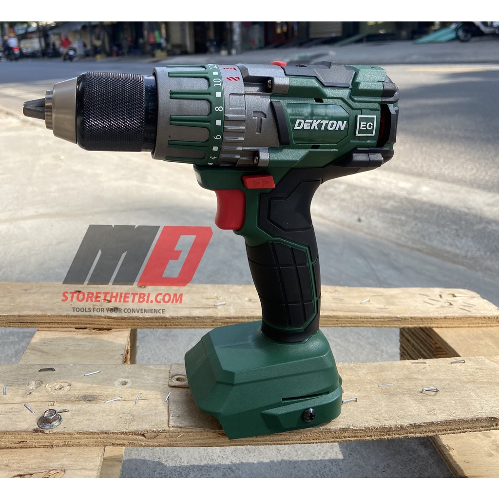 Máy Khoan Công Trình 120Nm 3 Chức Năng Pin 21v Dekton / M21-ID13120BL / Motor Brushless / Chân Pin Phổ Thông Makita