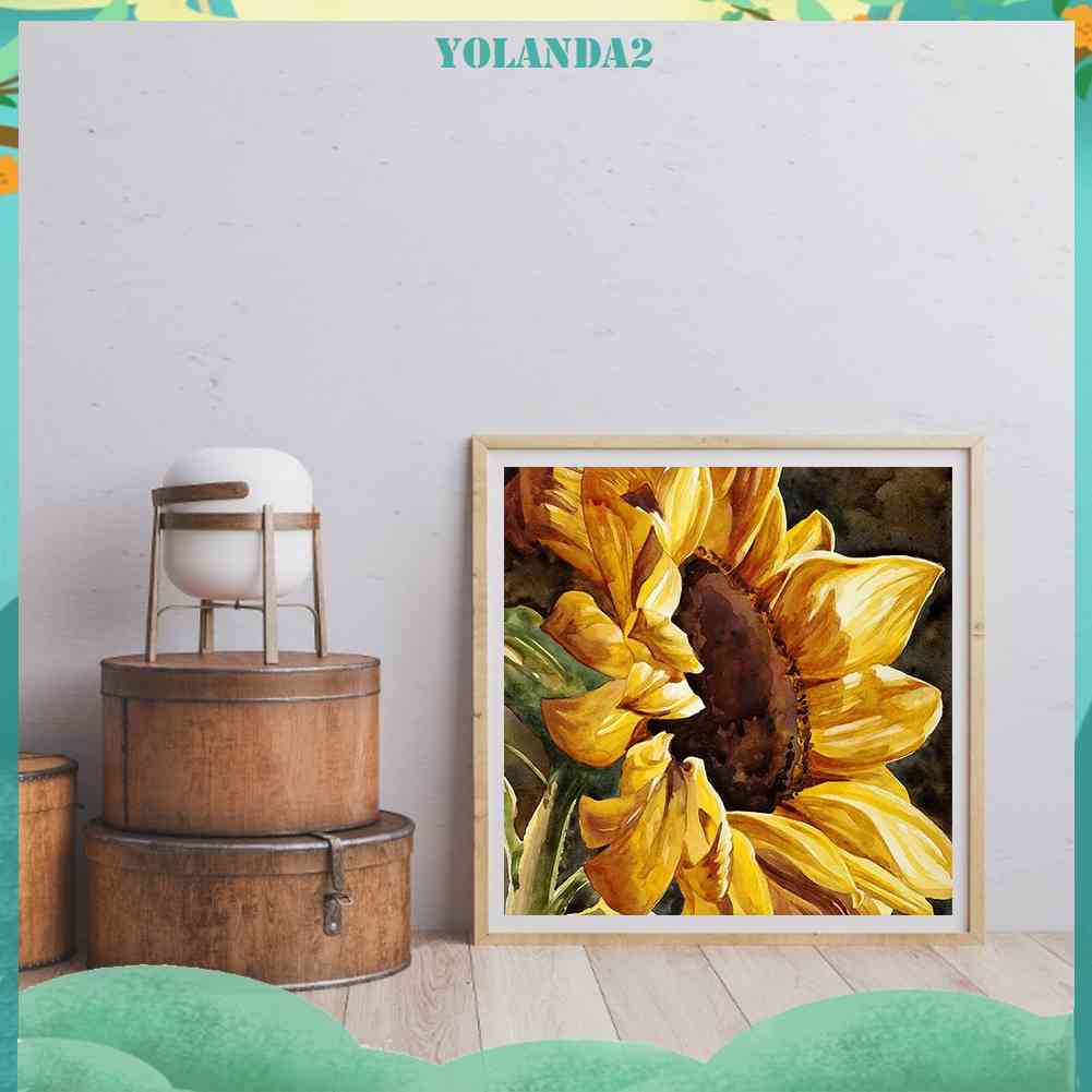 Bộ Tranh Thêu Chữ Thập DIY Hình Hoa Hướng Dương 11CT Yolanda2 /