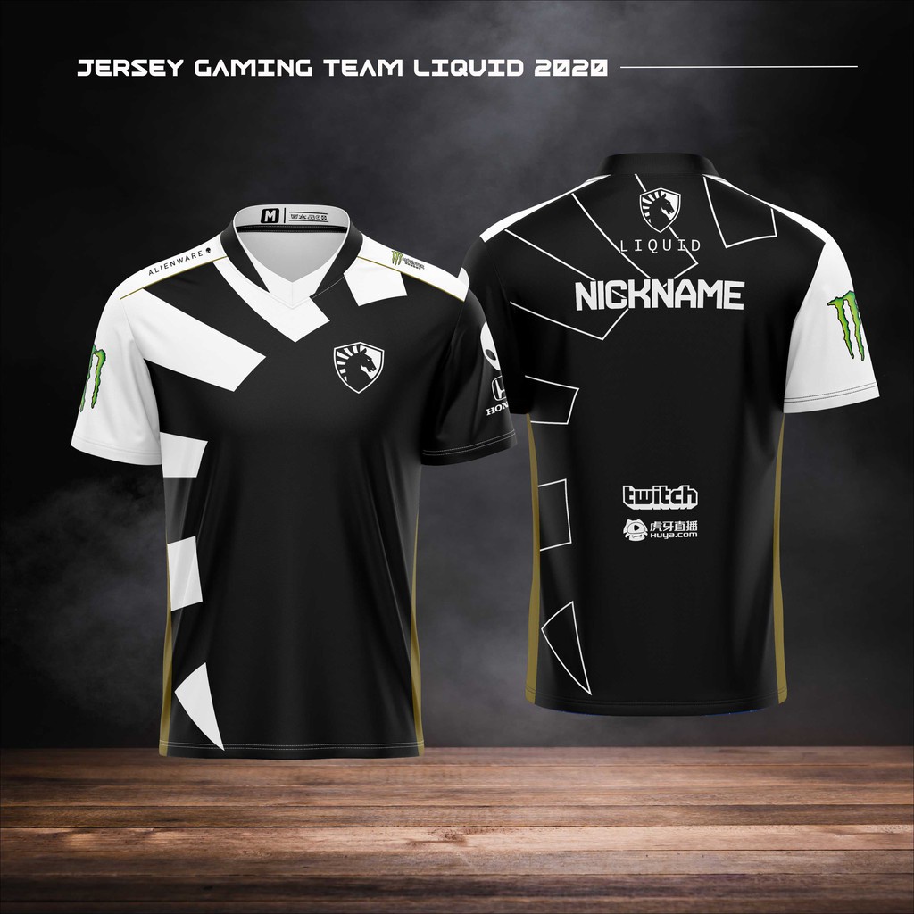 Jersey T-Shirt Clothes GAMING TEAM LIQUID 2020Not customized