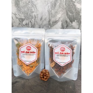 Khô gà lá chanh, khô heo cháy tỏi 50g