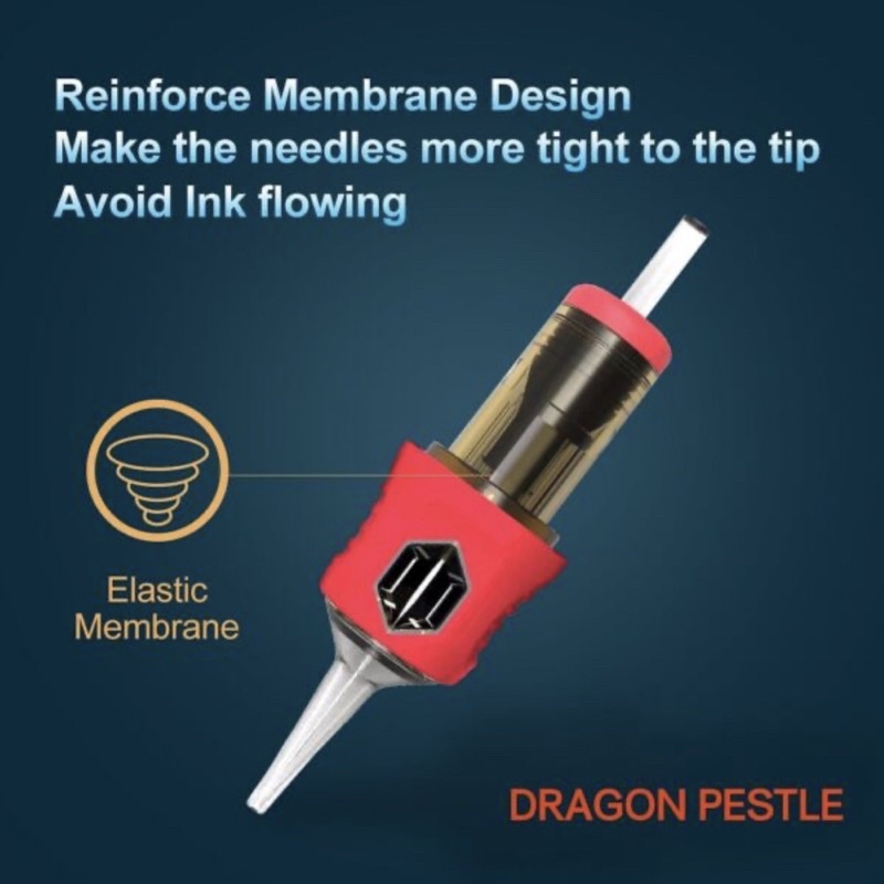 Kim Đạn Xăm Hình Dragon Pestle - Kim Nét RL