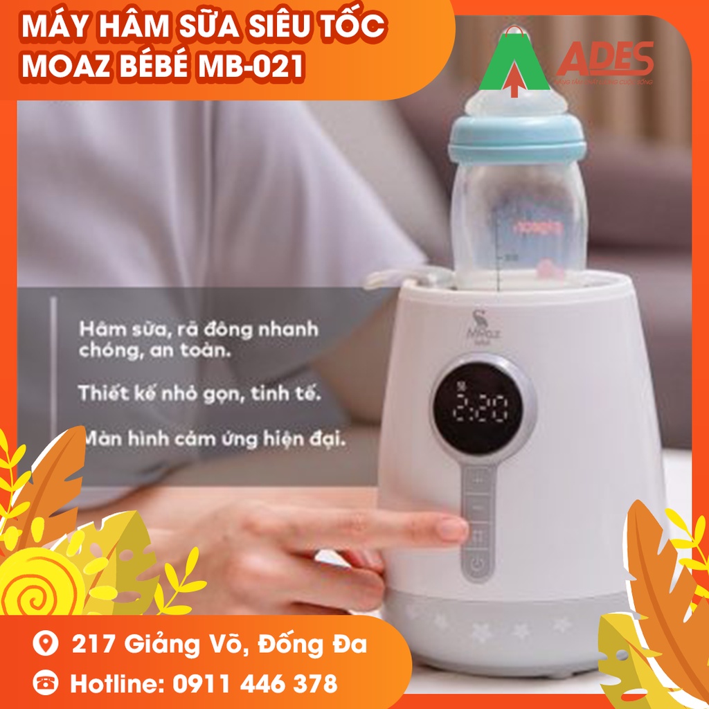 MÁY HÂM SỮA SIÊU TỐC MOAZ BÉBÉ MB-021