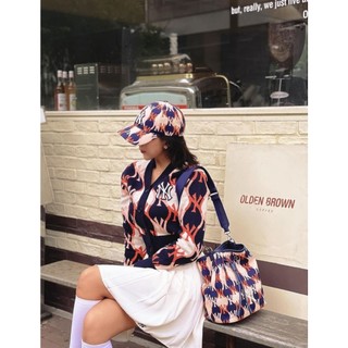 Túi xách thời trang MLB Argyle Monogram Large Bucket