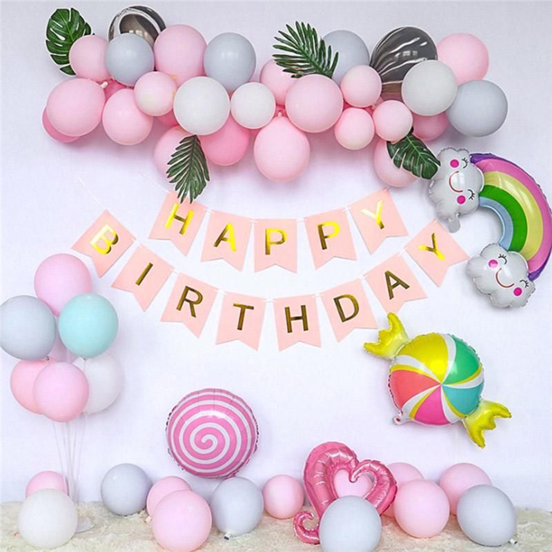 Set 10 Bong Bóng 10 Inch Trang Trí Tiệc Sinh Nhật