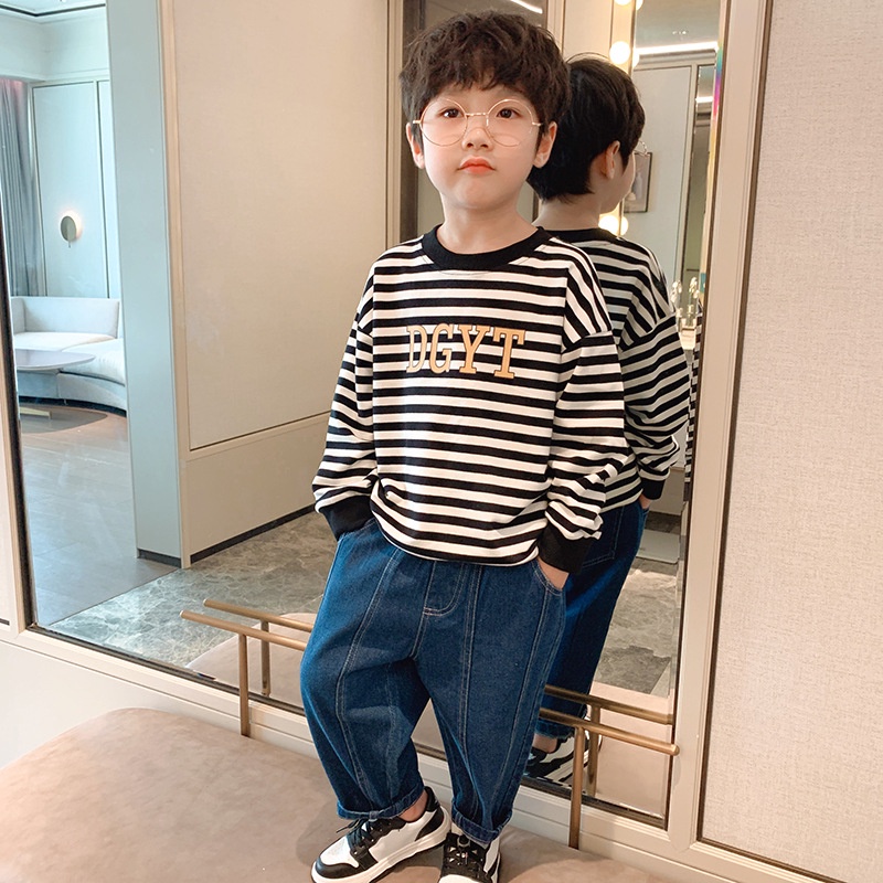 quần jean quần bò bé trai QJ6 size 100-150 12-35 kg thời trang trẻ em hàng quảng châu
