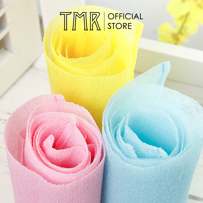 Khăn tắm dài Lưới Chà Lưng Vượt Trội VT, TMR 2 Mặt Mềm Mại, Giúp Kỳ Cọ Massage Tẩy Da Chết Khi Tắm, Siêu Tiện Dụng | BigBuy360 - bigbuy360.vn