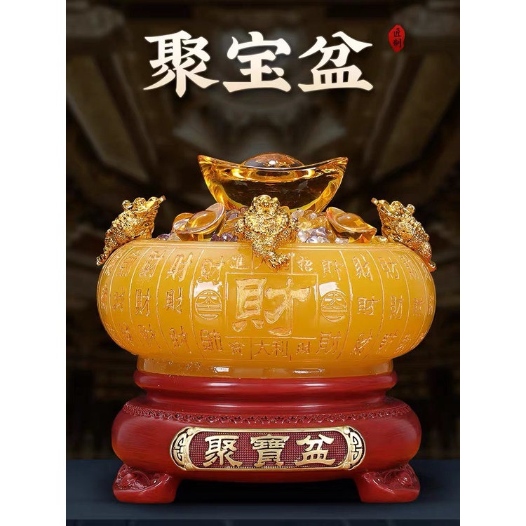 Chậu Đựng Cục Vàng A Bằng Thủy Tinh Rời Đề Gỗ Bát Đựng Bằng Nhựa Phong Thủy - phật giáo tường thuận