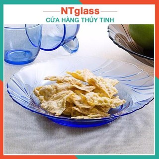 (SALE HÀNG TỒN KHO) Dĩa thủy tinh cường lực D3001B-D3002B-D3003B Duralex -Thương hiệu cao cấp từ Pháp