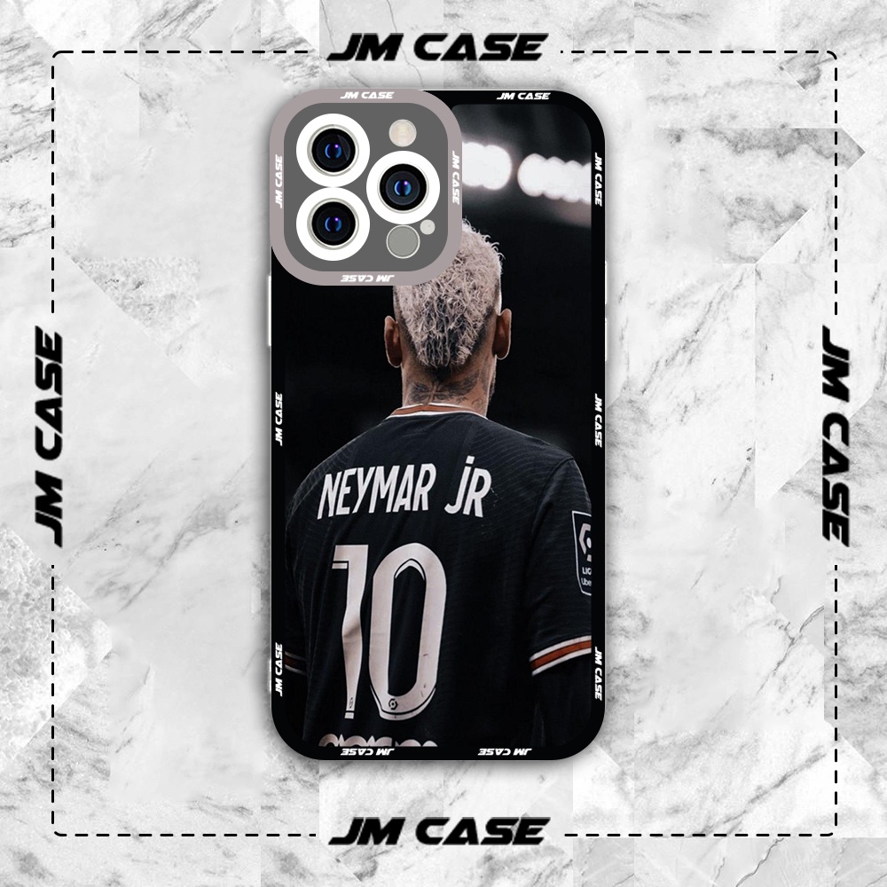 Ốp lưng iphone cạnh vuông JMCase PSG Neymar JR Saint Paris Germaint /8plus/x/xs/11/12/pro/max/plus/promax