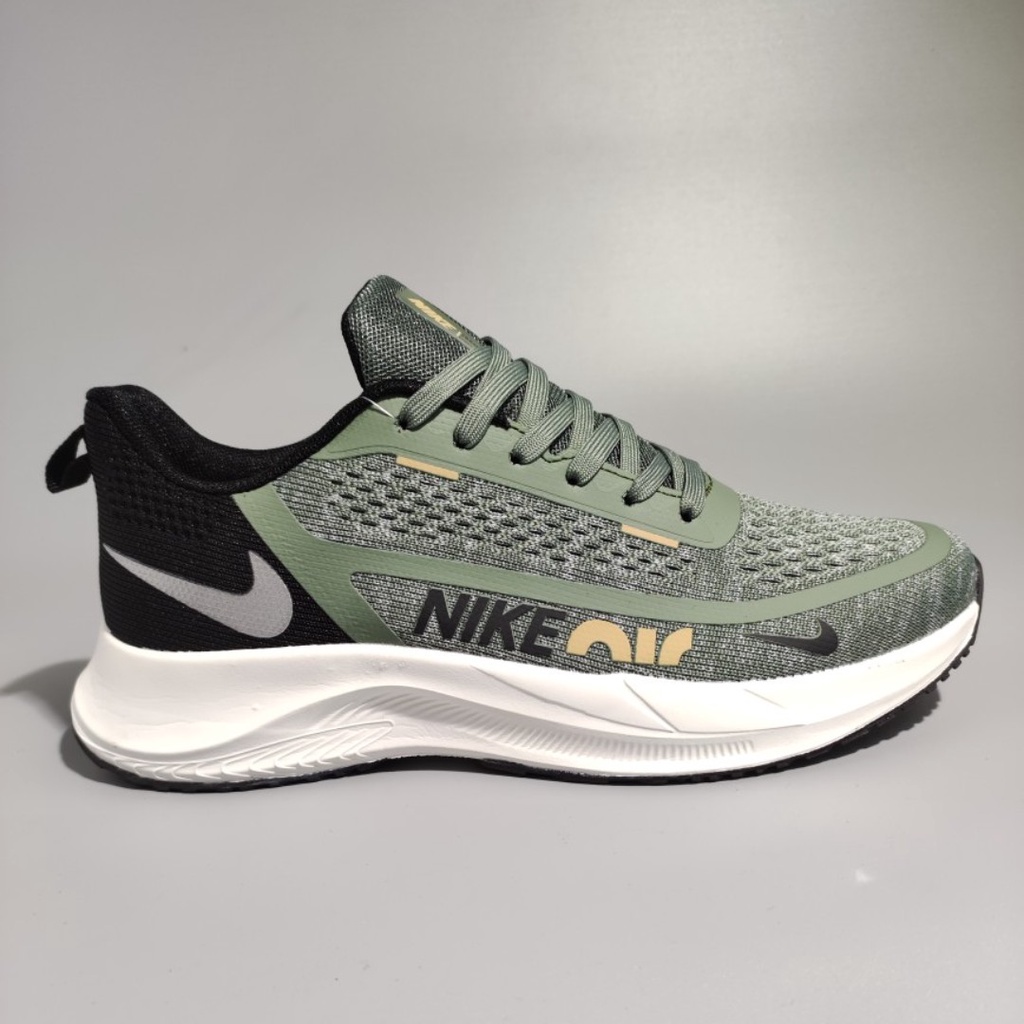 Giày Thể Thao Nam Sneaker Nike Air Zoom Pegasus 38 Màu Xanh Rêu Bản 11 Cao Cấp