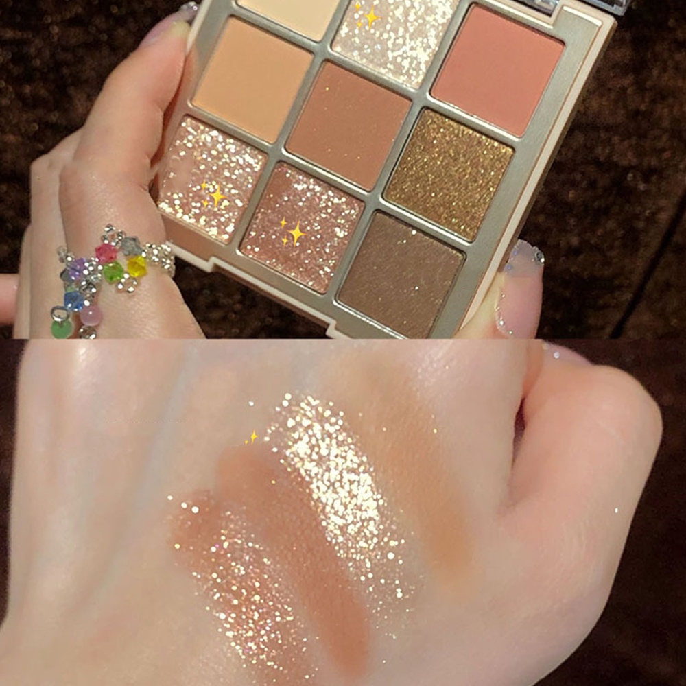 Bảng Phấn Mắt 9 Màu Sắc Dikalu Baby BB1 MMQ 2022