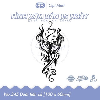 CIPI MART - Hình xăm tạm thời 15 NGÀY - chống nước, cọ xát 345