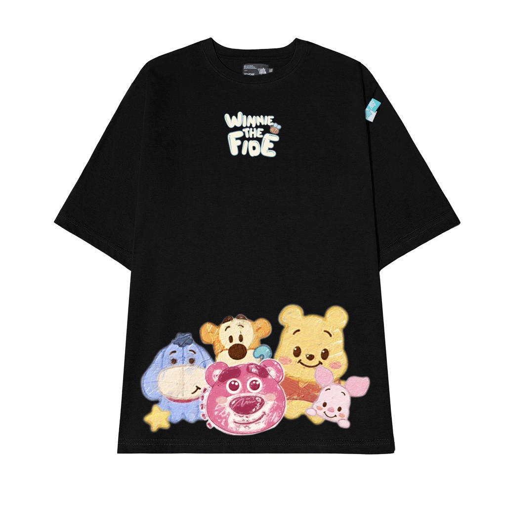 Áo thun FIDE phông trơn nam nữ cổ tròn FIDE GẤU LOTSO13