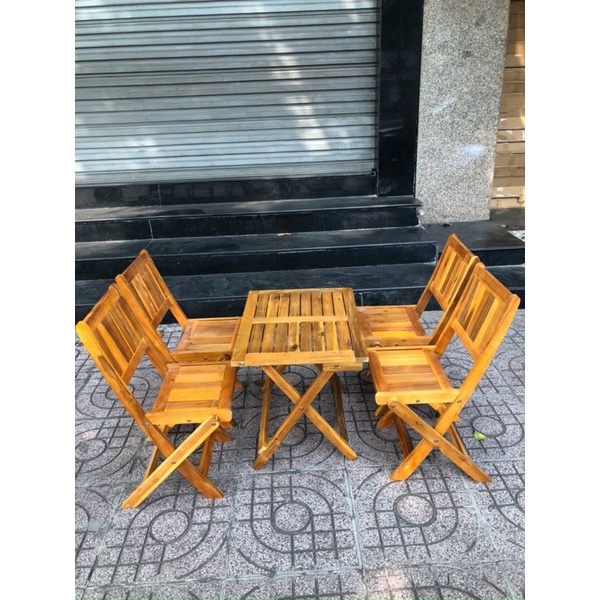 Bộ bàn ghế cà phê ngoài trời, bàn ghế lùn, bàn ghế mini, bàn ghế ban công giá rẻ