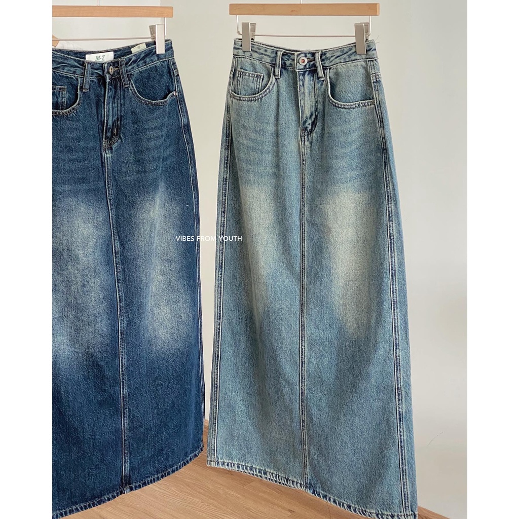 CHÂN VÁY JEAN DÀI_CV599