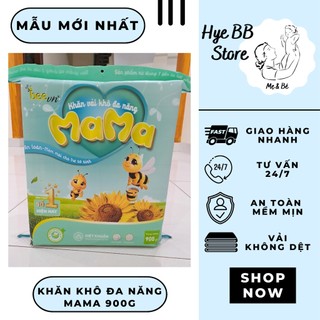 [HÀNG CHÍNH HÃNG] Khăn vải khô đa năng MAMA (Bịch lớn 900g)