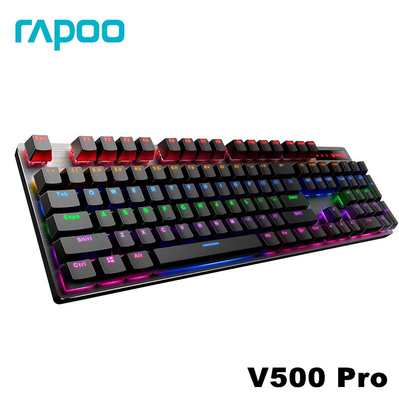 Bàn phím cơ Gaming đa kết nối Rapoo V500 Pro-87 Multimode - Hàng chính hãng - BH 2 năm