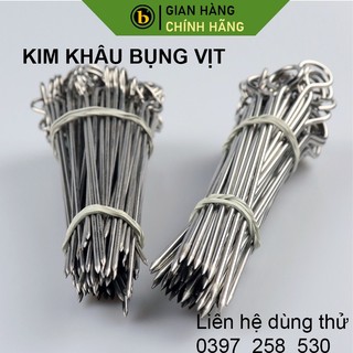 Kim khâu vịt inox , kim khâu bụng vịt , xiên khâu bụng vịt quay lạng sơn, vịt quay bắc kinh không gỉ