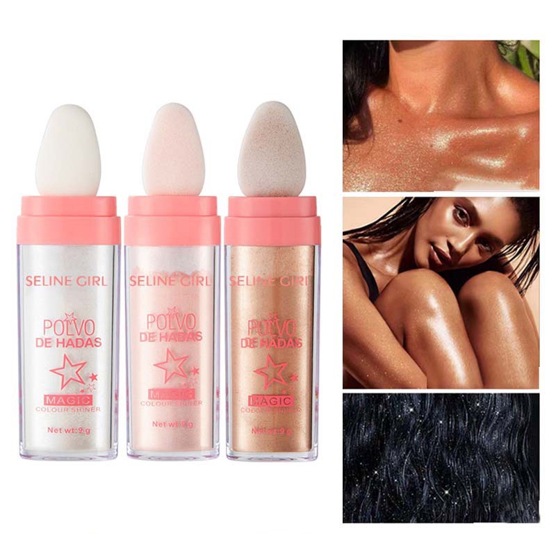 Phấn Bắt Sáng Trang Điểm Tự Nhiên Ba Chiều Cho Nữ