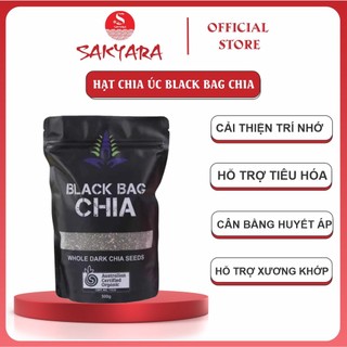 Hạt Chia Úc Black Bag Chia Túi Đen 500gr Giàu Dinh Dưỡng Hàng Chuẩn Loại 1