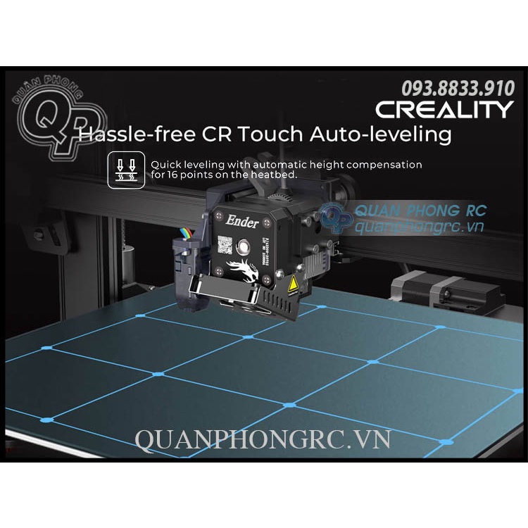 Máy In 3D CREALITY Ender 3 S1 Plus FDM Printer 300*300*300mm