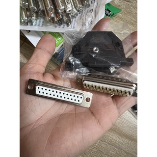 Jack DP25, DB25 chân 2 hàng có cả đực cả cái hàn