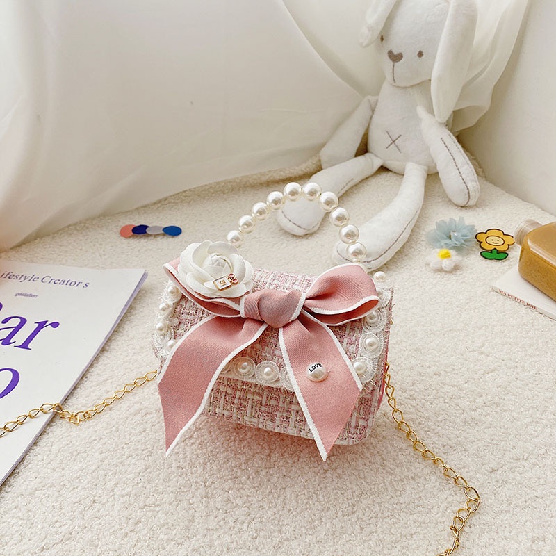 Túi Đeo Chéo Mini bé gái, Túi Xách Tay Cho Bé Gái Chất Dạ Cao Cấp, Túi Diện Tết, Túi Đựng Lì Xì