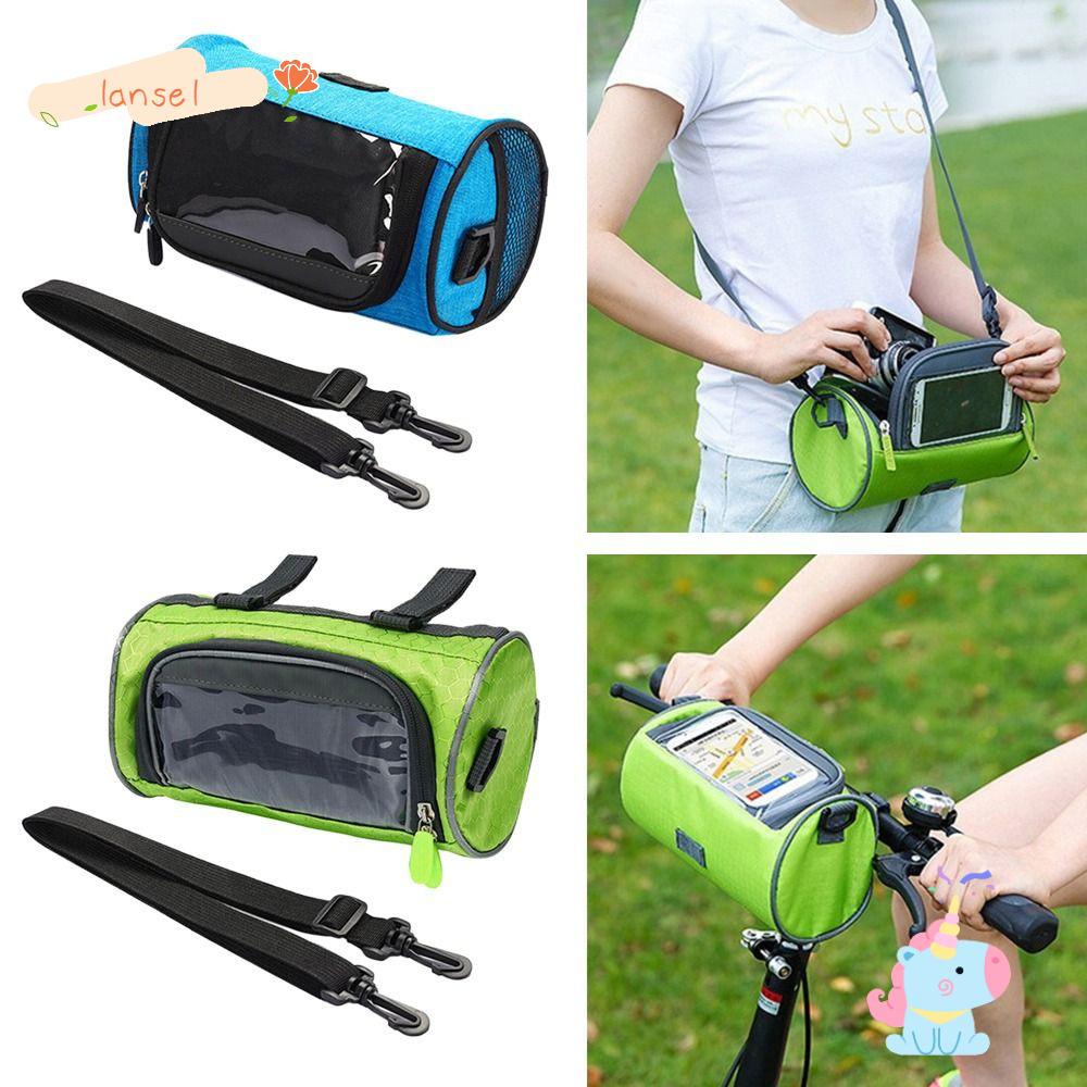 Túi Đeo Chéo Đựng Điện Thoại Cảm Ứng Màn Hình Gắn Tay Lái Xe Đạp Leo Núi
