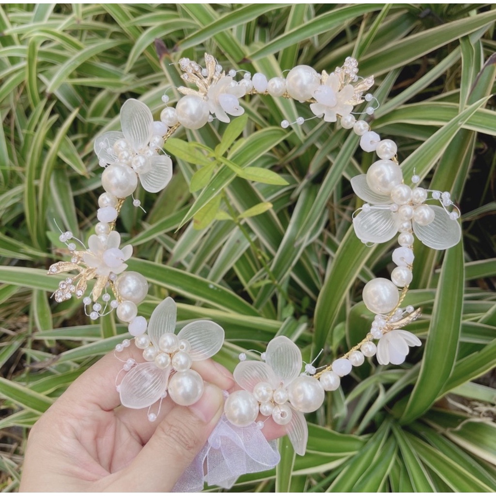 Vương miện công chúa, Bờm tóc vương miện công chúa cho bé Gái, xinh xắn siêu dễ thương mẫu mới DQS0015