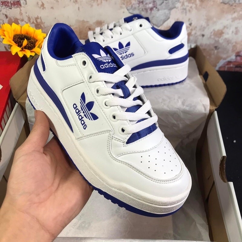 GIÀY Adidas Forum BOLD LOW White Blue LAI AU