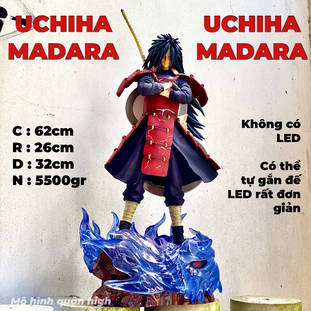 (Có Sẵn) Madara 62CM - Uchiha Madara cao 62cm cực đỉnh cực nét - naruto figure - Madara Susano - uế thổ chuyển sinh