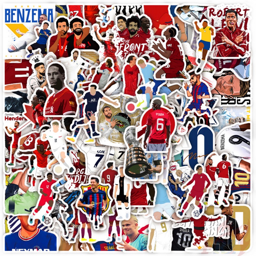 Bộ 100 Cái ❉ Hình Dán Bóng Đá Superstar Series B ❉ Sticker Doodle Dán Trang Trí Thời Trang Đa Ứng Dụng