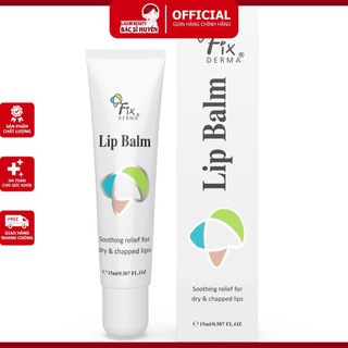 Son dưỡng môi fixderma lip balm mềm mượt chống khô và nứt nẻ môi 15ml