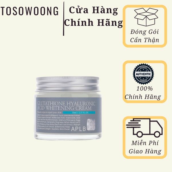 Kem Dưỡng Trắng Cấp Ẩm Glutathione Hyaluronic Aicd APLB