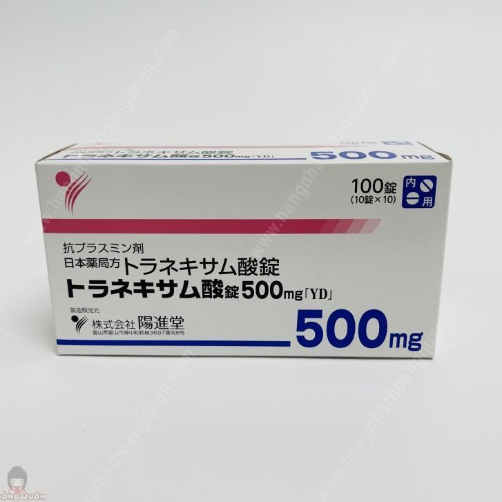 Viên uống trắng da, mờ thâm nám Transamin 500mg Nhật Bản