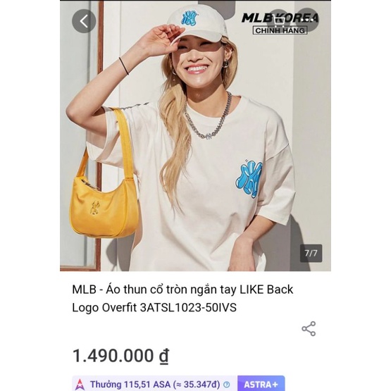 Áo thun MLB Youni set