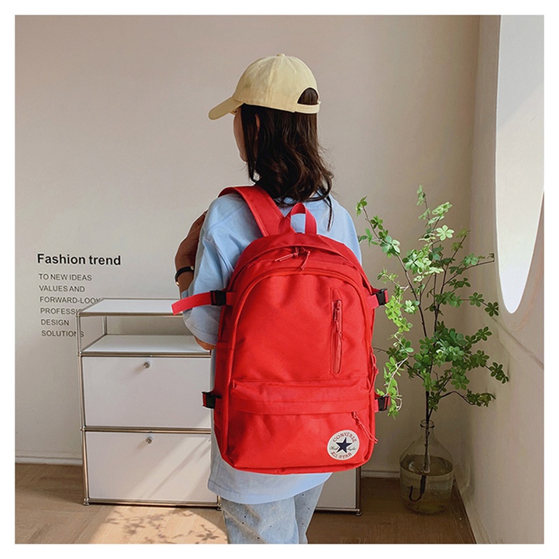 Converse2718 Big Outdoor Bag Laptop Backpack Men Bag Women Bag Outdoor Unisex