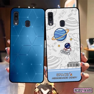 Ốp lưng Samsung A20 / A30 / M20 in hình galaxy ,phi hành gia astronaut độc đáo