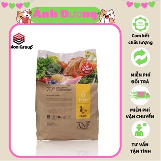 [6KG] THỨC ĂN HẠT CHO CHÓ ANF 6FREE THỊT VỊT